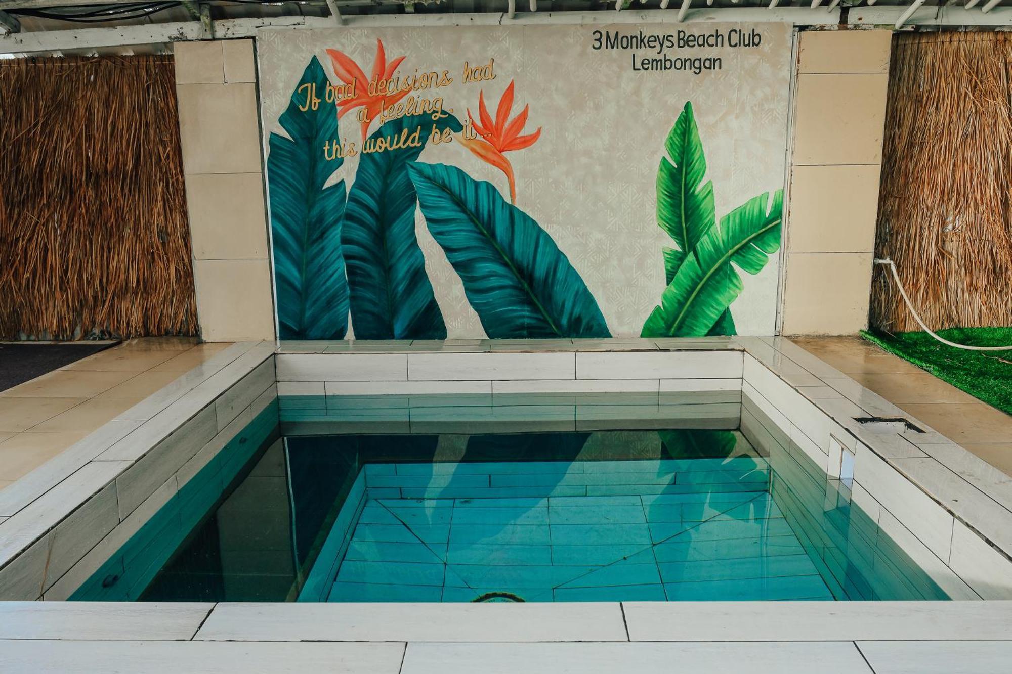 3 Monkeys Lembongan Studio Apartments Bagian luar foto